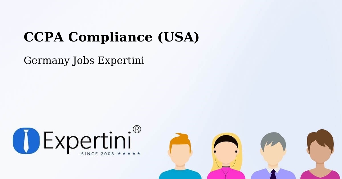 CCPA Privacy Rights & Compliance Notice – Varrel - Germany Jobs Expertini