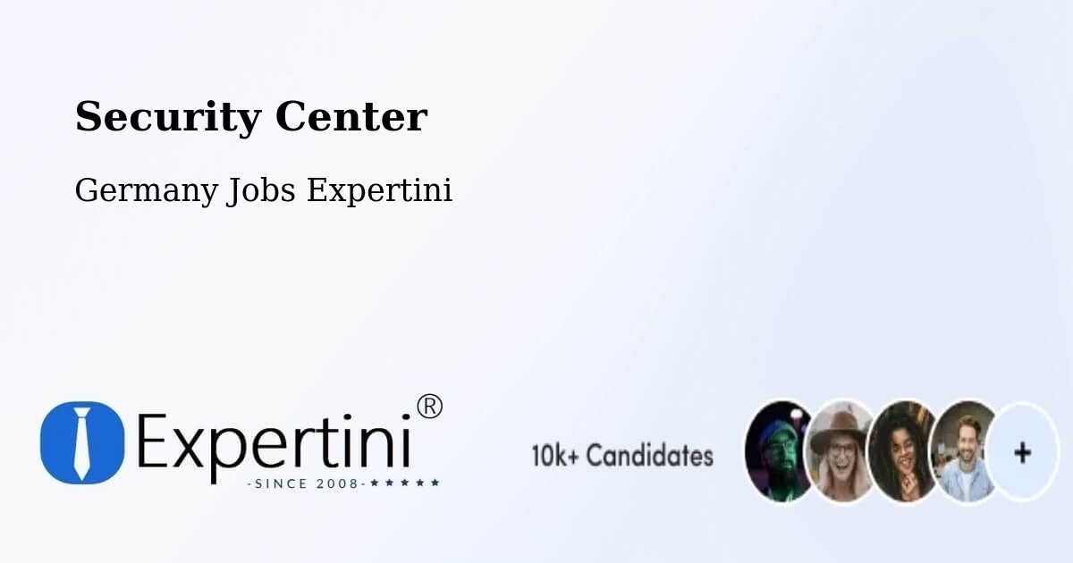 Security & Compliance – Varrel - Germany Jobs Expertini