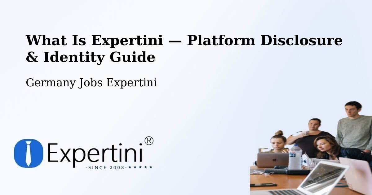 What Is Expertini — Platform Disclosure & Identity Guide – Varrel